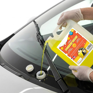 4 x 5L High Performance Yellow Summer Screen Wash Ready To Use
