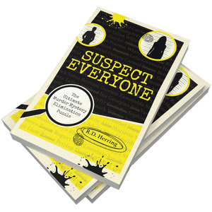Suspect Everyone Detective Book by R.D. Herring