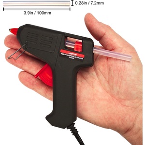 Mini Hot Melt Glue Gun with 100 Glue Sticks for Craft and DIY Projects