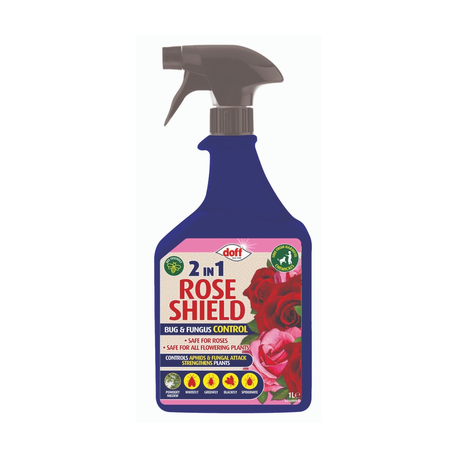 Doff 2 In 1 Rose Shield Bug & Fungus Control - Transparent