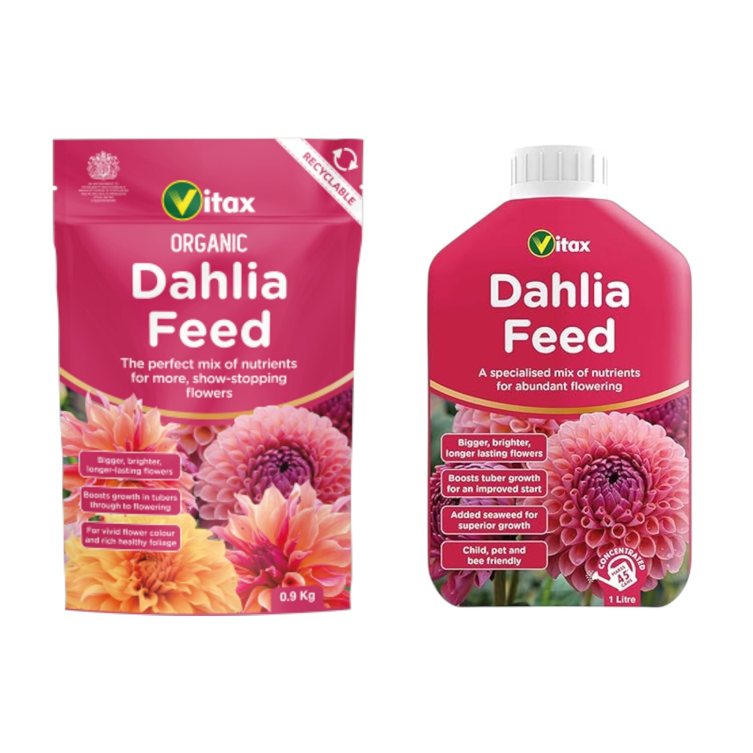 B&Q -  Dahlia Feed 0.9Kg & Liquid Concentrated Dahlia Feed 1L For Vibrant Blooms - Image 4