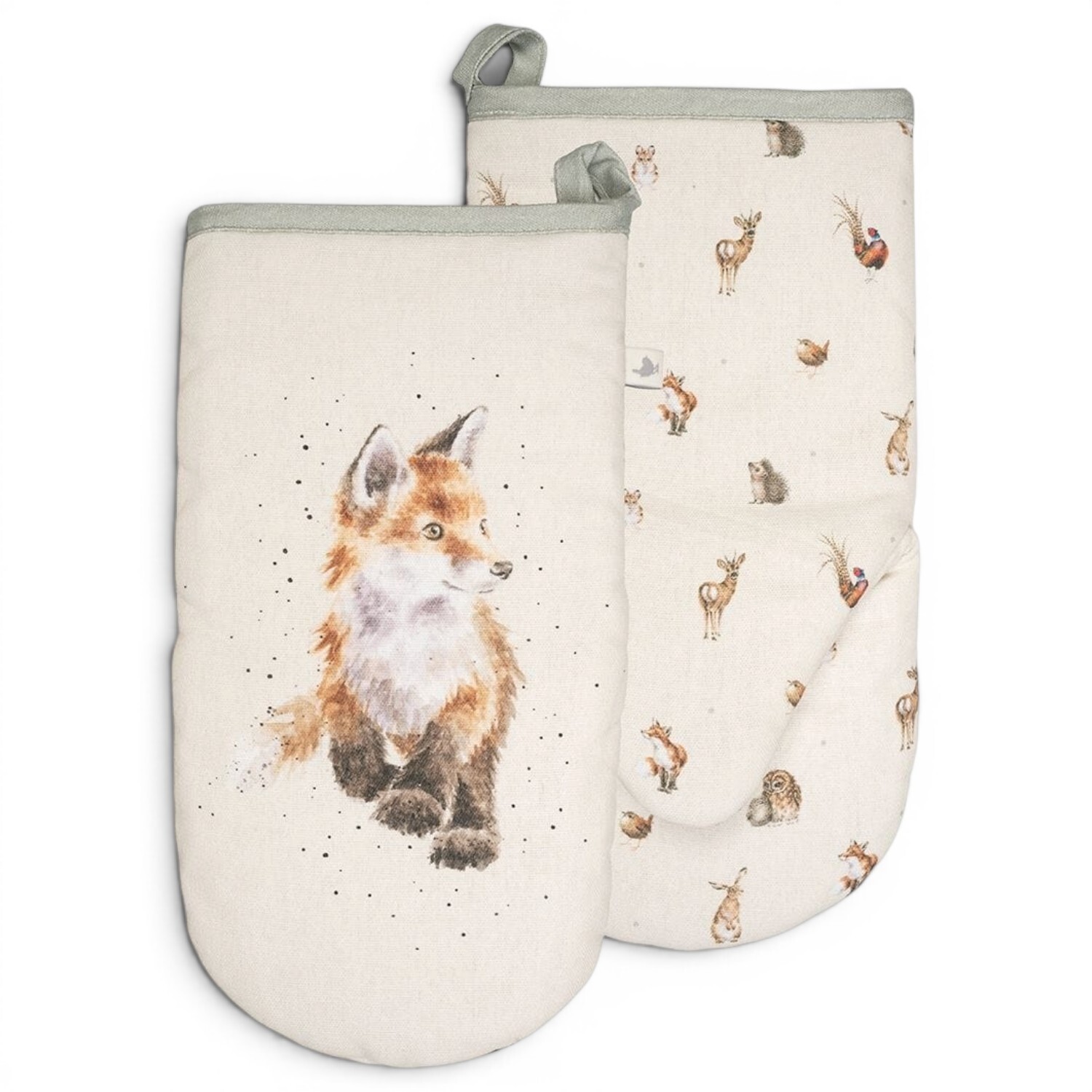 Image of Illustrated Animal Single Oven Glove -&hellip;