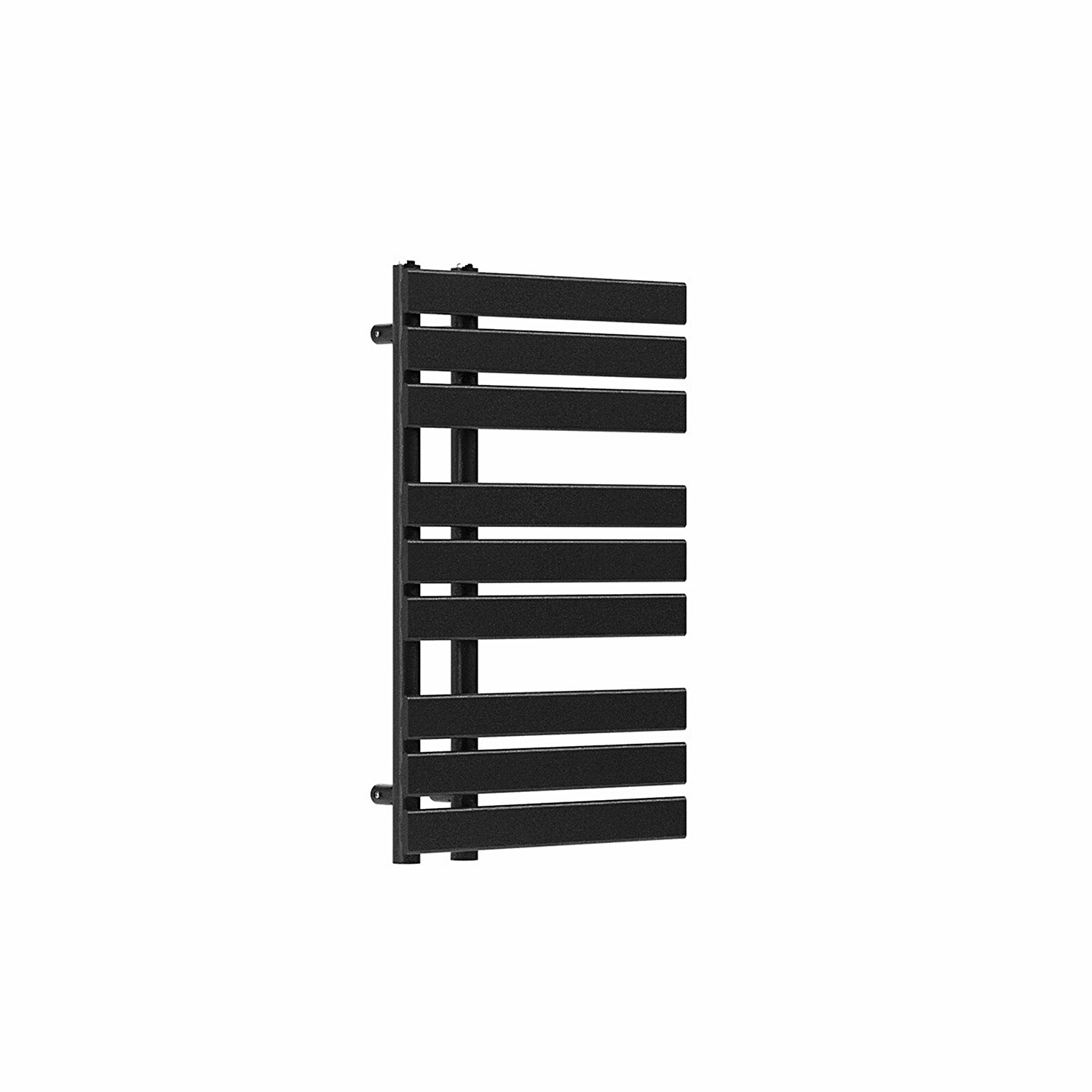 Lux Heat Open Flat Towel Radiator - Pewter - 800Mm X 500Mm - Pewter