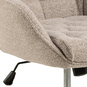 Erik Gas Lift Desk Chair in Monza Beige