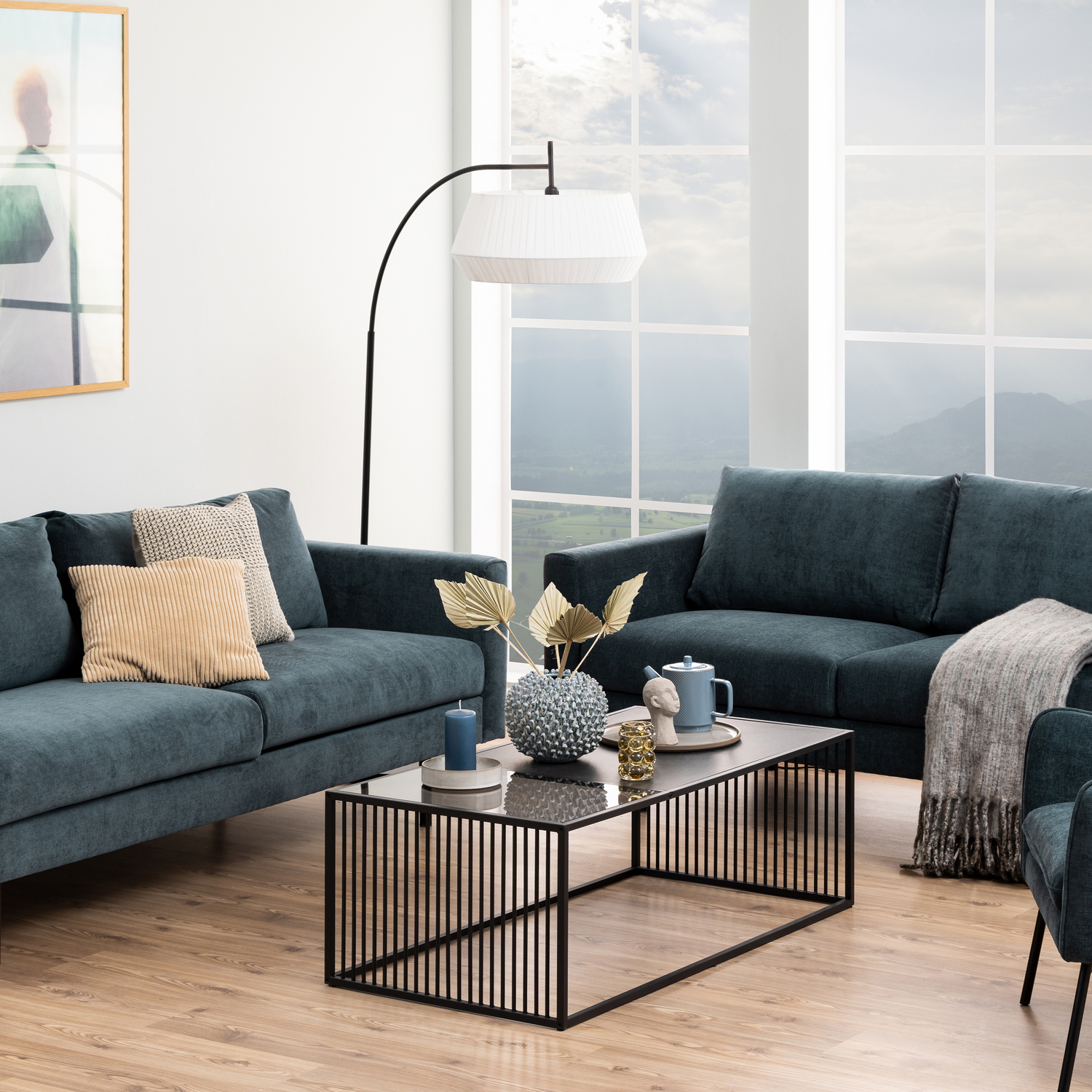 B&Q - Strington Coffee Table In Black - Image 3