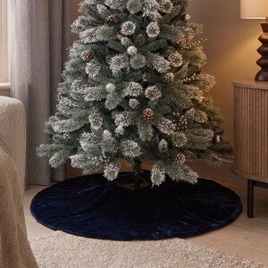 Faux Fur Christmas Tree Skirt