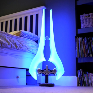 Halo Iconic Lamp Blue LED Remote-Controlled Mood Light