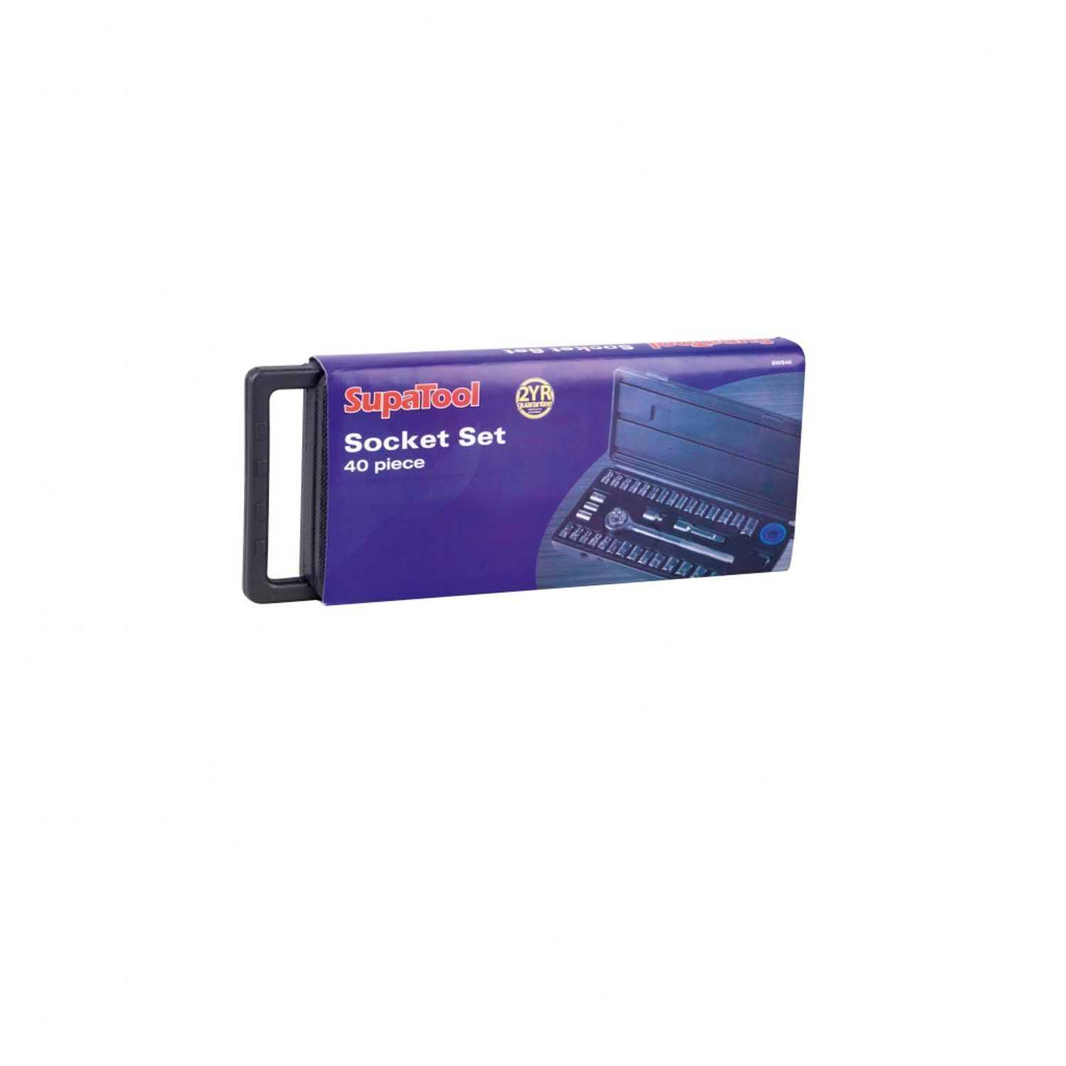 Supatool Socket Set (40 Pieces) - Blue
