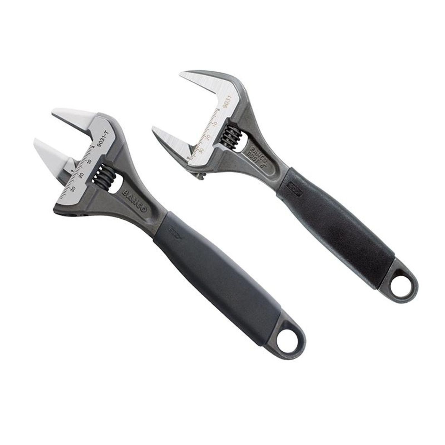Bahco Ergo 90 Series Adjustable Wrench, Extra Wide Jaw B - Multi Colour