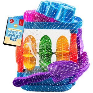 Water Wheel and Sand Moulds Set 2 Pack Assorted Designs