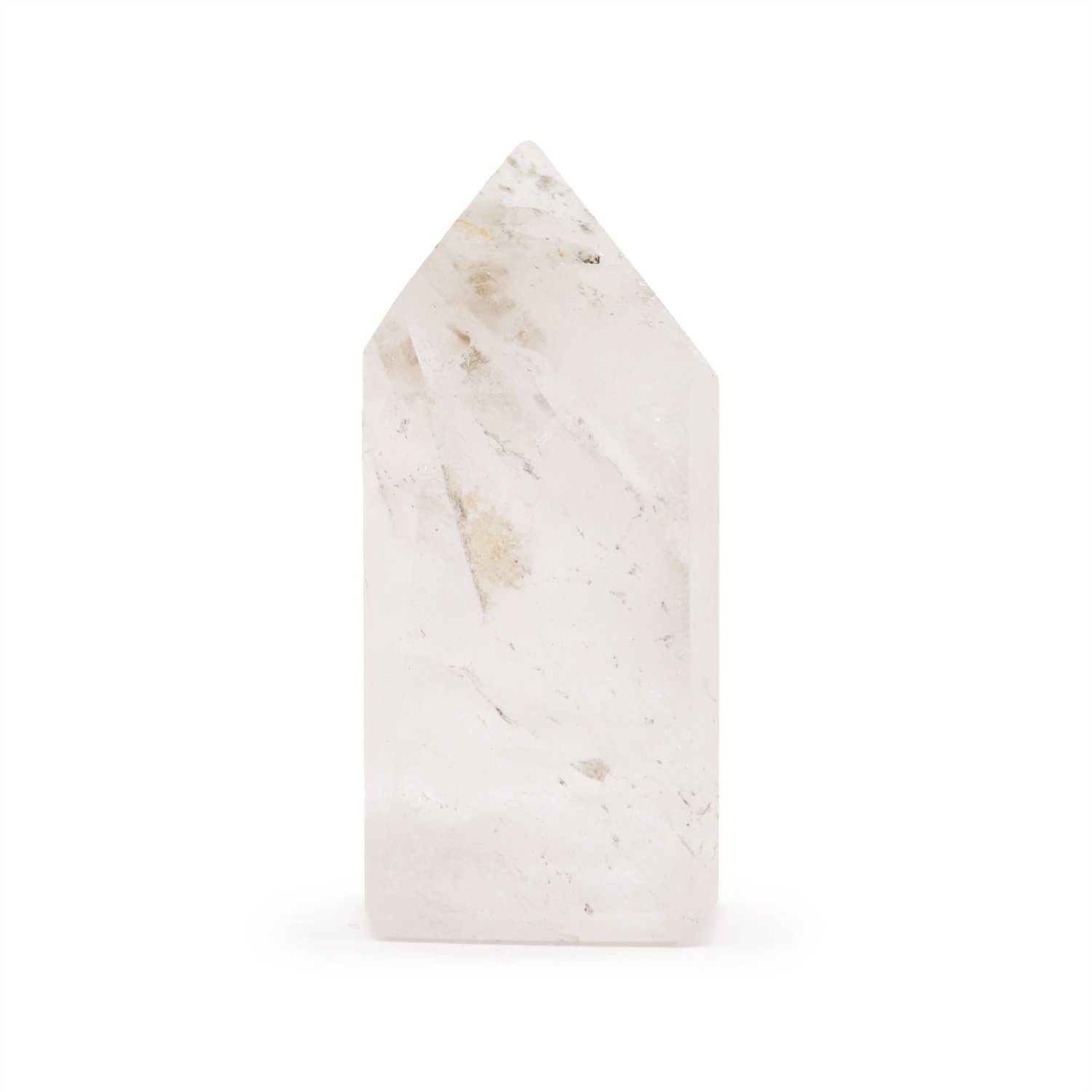 Kdmd White Clear Quartz Gemstone Point 6Cm Clear Crystal Desk Decor In - Image 2
