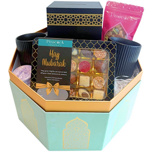 Hajj Large Hamper Gift Box - Gold