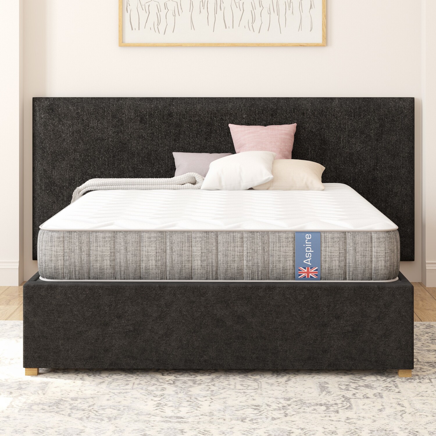 Aspire Double Pocket Memory Foam Mattress - Image 3