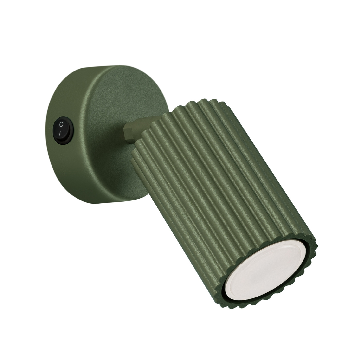 Sollux Lighting Wall Lamp Karbon Olive Green With A Switch - Olive Green