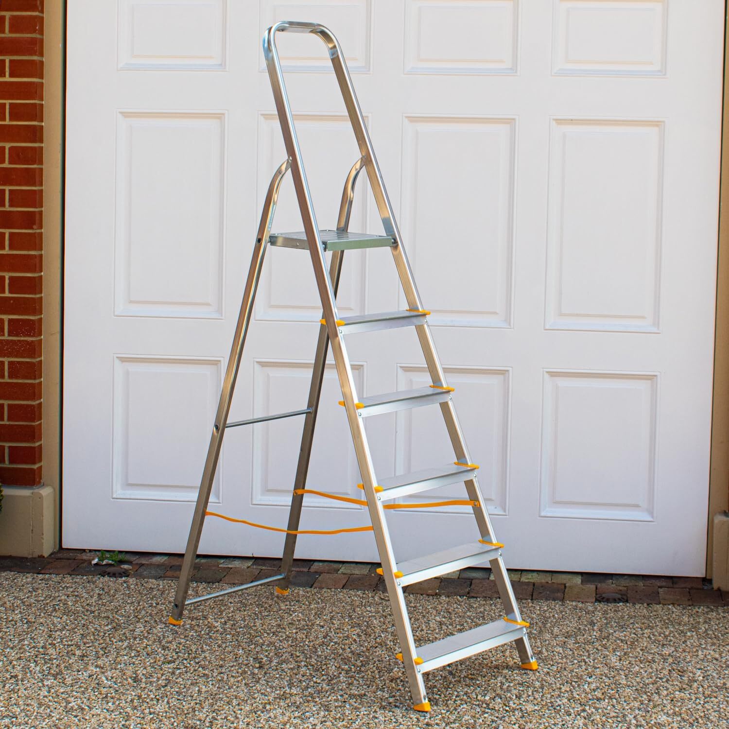 Bps Trade Master Platform Step Ladder - Silver / 5.2Kg