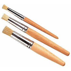 Stencil Brush Set - 3 Piece