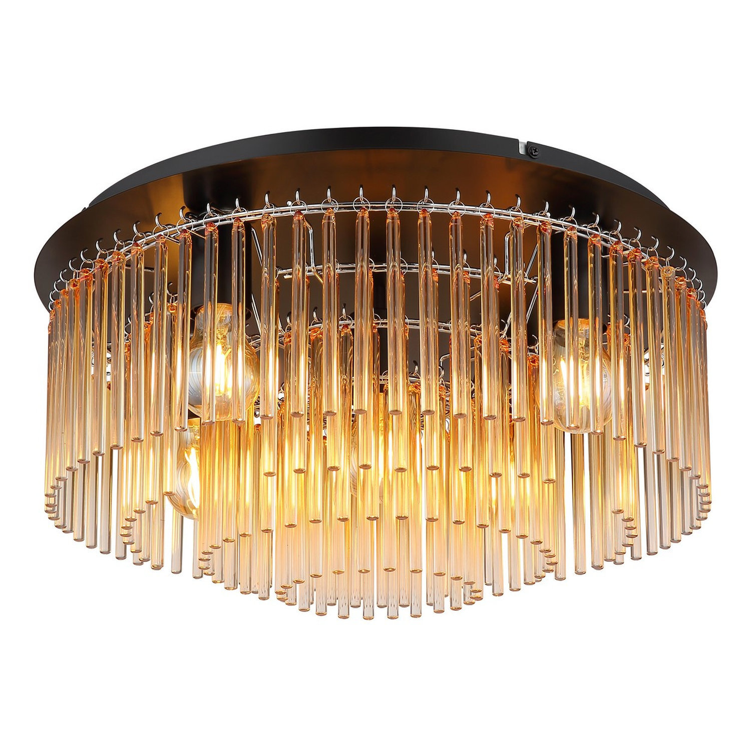 Globo Lighting Gorley Ceiling Light Black