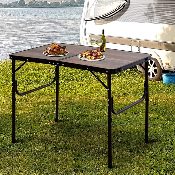 Outsunny 3ft Folding Camping Table