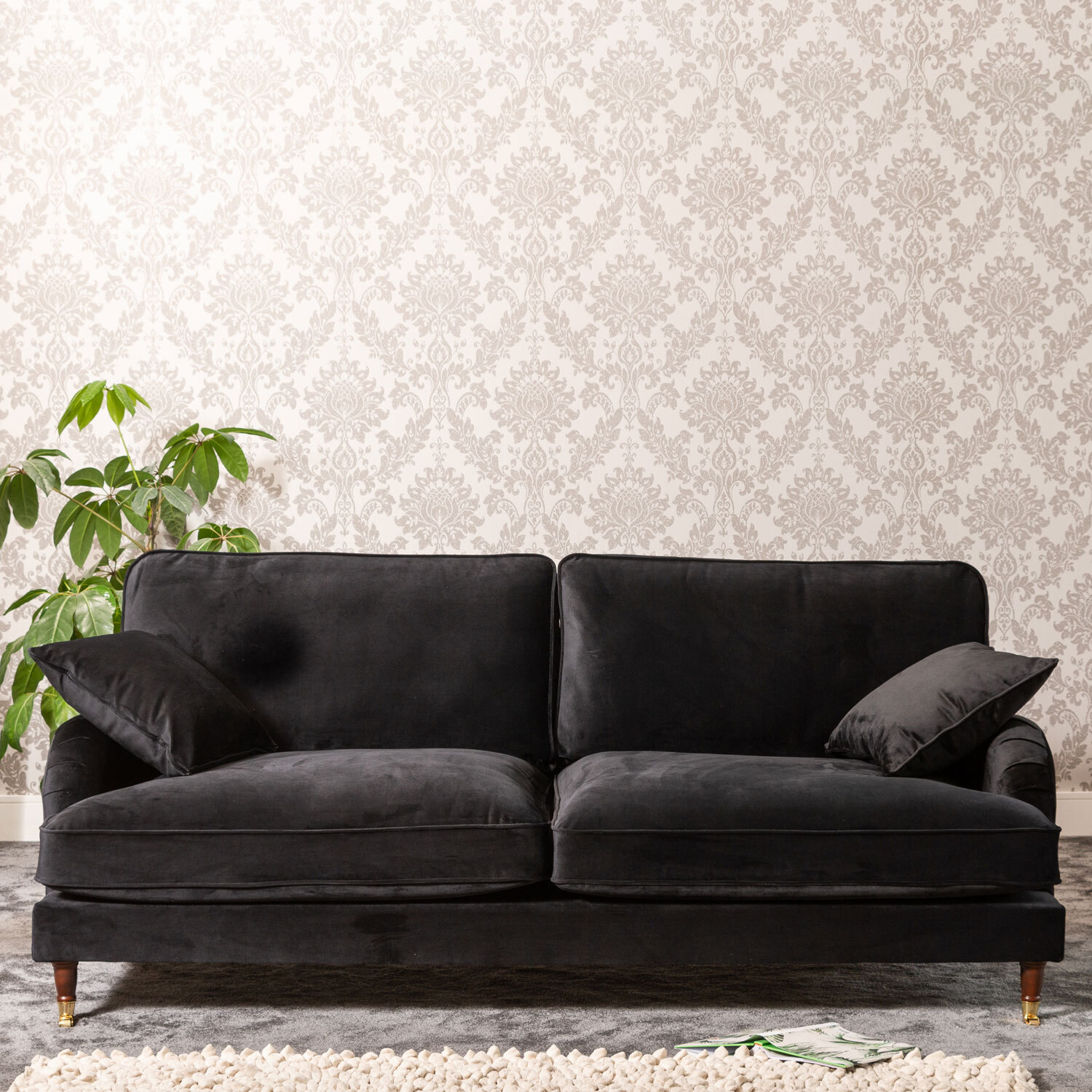 Mackenzie 4 Seat Sofa - Ebony