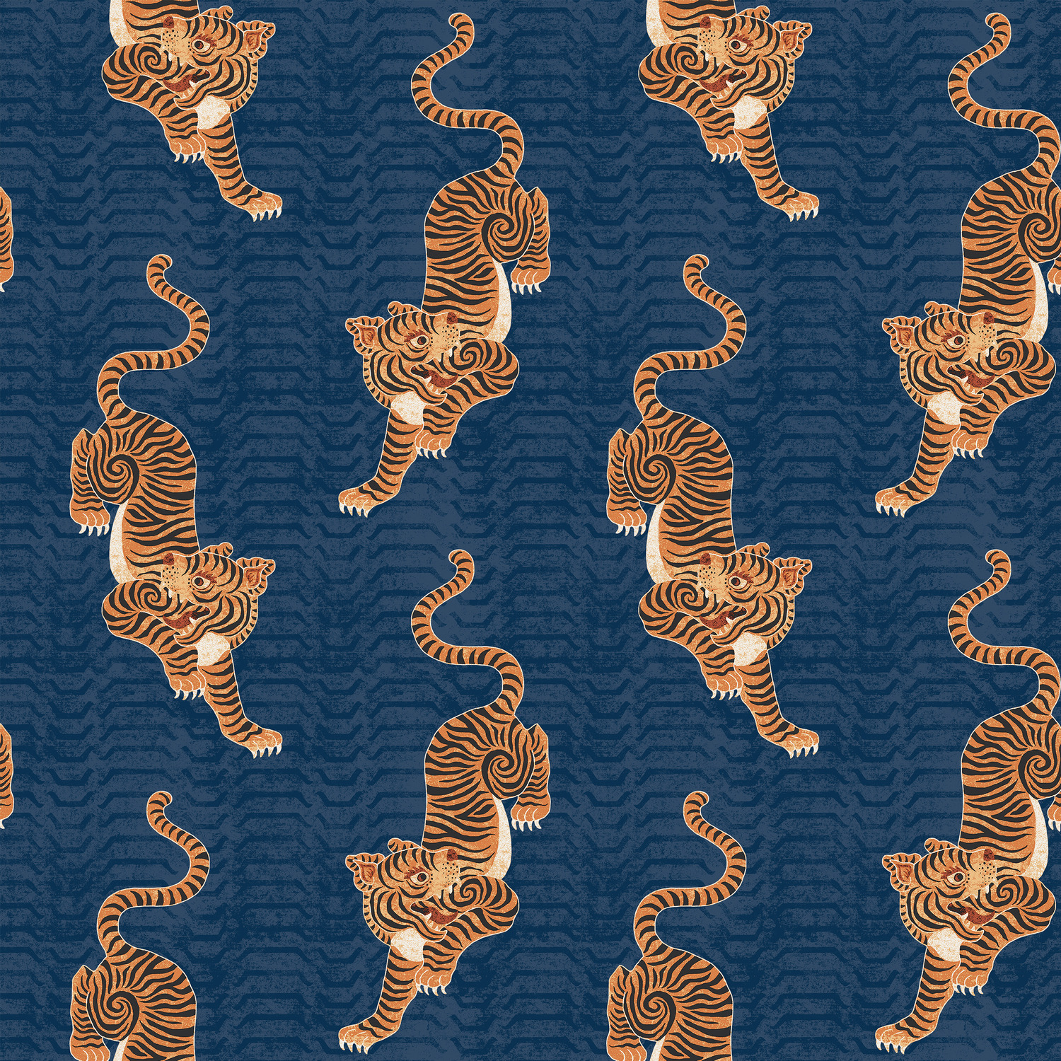 Tribal Tiger Wallpaper