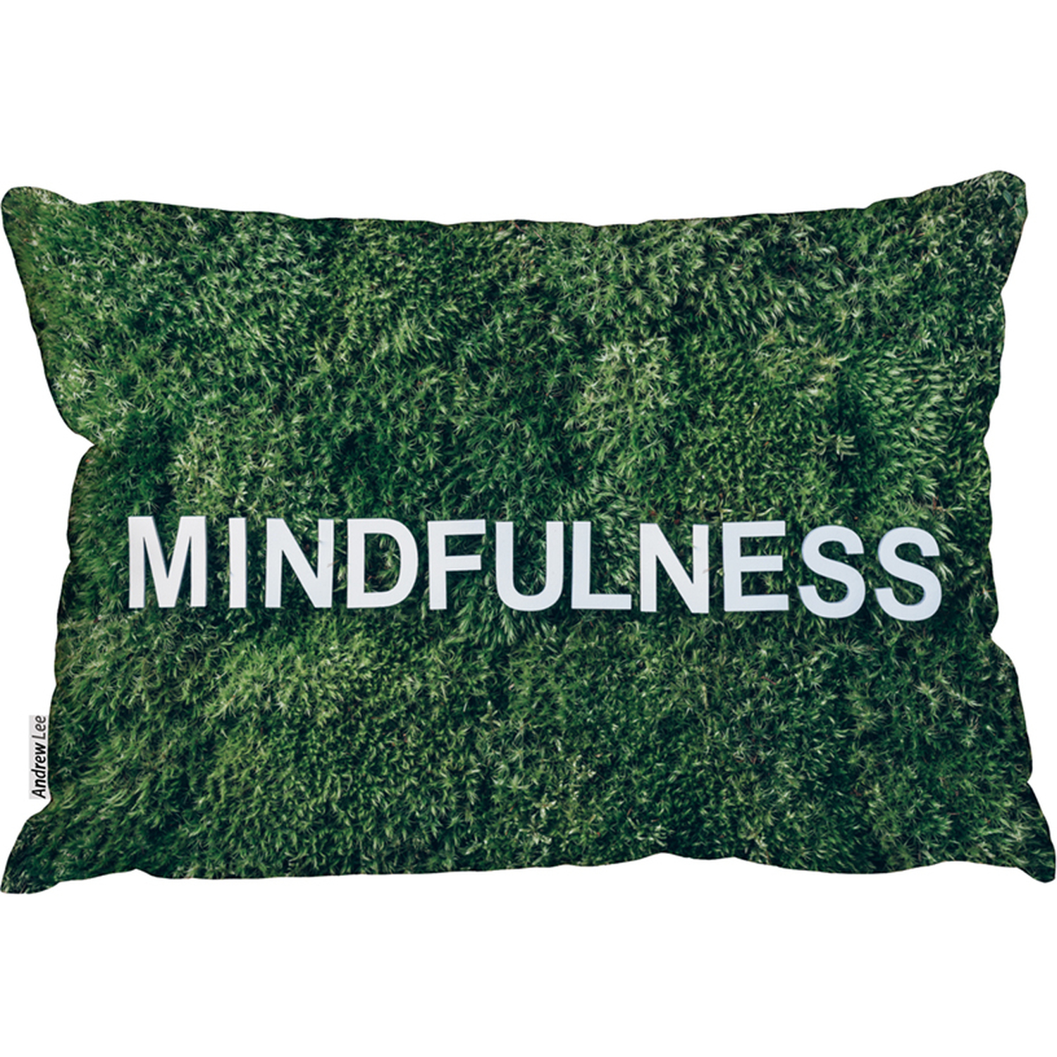 Wellness Mindfulness Outdoor Cushion - Green