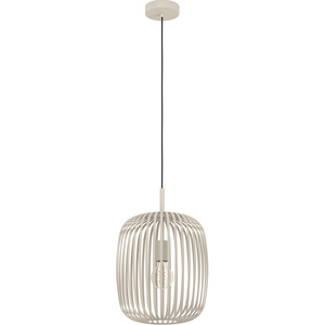 Eglo Romazzina Sandy-Rose Caged Modern Pendant Light
