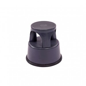 Heavy Duty Grey Plastic Rolling Kick Step