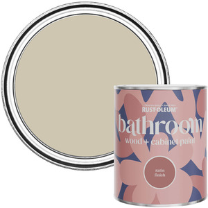 Rust-Oleum Bathroom Wood  Cabinet Paint in Satin Finish - Silver Sage 750ml