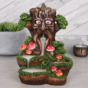 Tree Man Backflow Incense Burner Mesmerizing Waterfall Effect