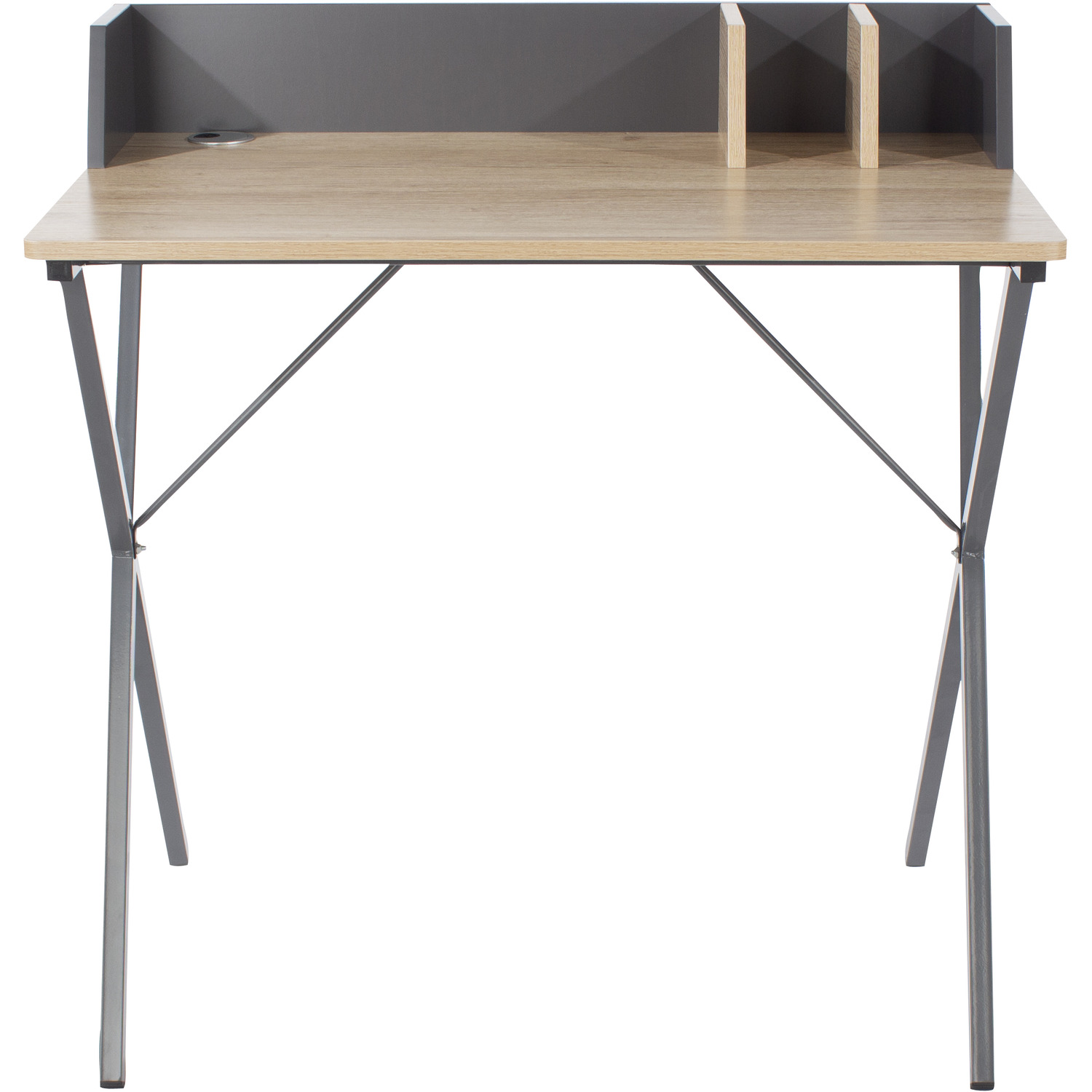 Home Office Desk And Chair Set Lfdsk-03 And Lfch29-or - Light Oak
