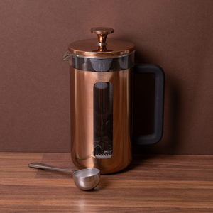 La Cafetire Pisa, 8 Cup, Copper, Coffee Measuring Scoop