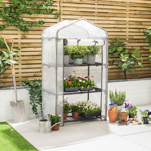 3 Tier Growhouse with Reinforced Cover