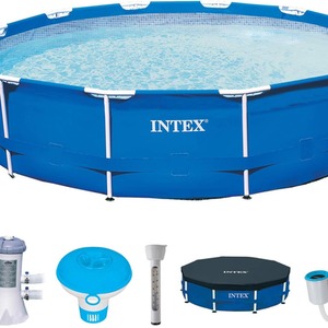Intex Metal Frame Pool and Accessories