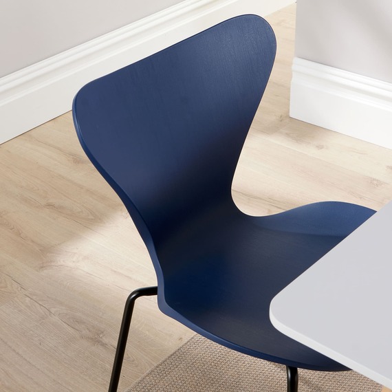 Home Source Fleur Table and 4 Penny Chairs Dining Set
