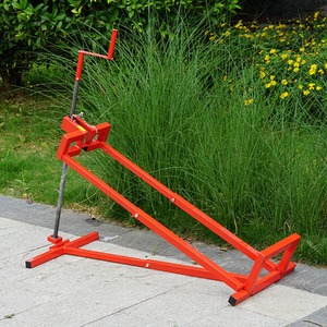 Lawn Ride on Mower Lifter Telescopic Jack Garden Tractor Lift Ramp