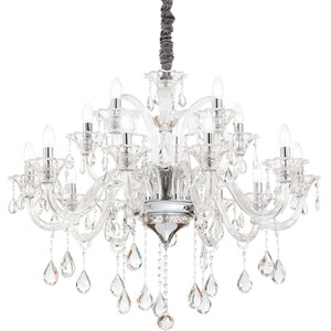 Colossal  15 Light Chandelier Clear Glass, E14