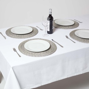 Handwoven Round Placemats Set of 4
