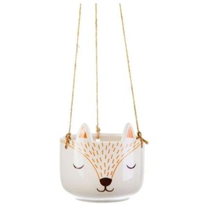 Woodland Fox Hanging Planter
