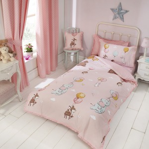 Float Away Polycotton Curtains Pair (66x54 cm)