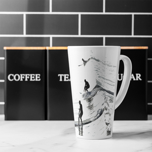 Surfers Latte Mug