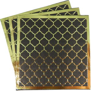 Moroccan Ebony Party Napkins