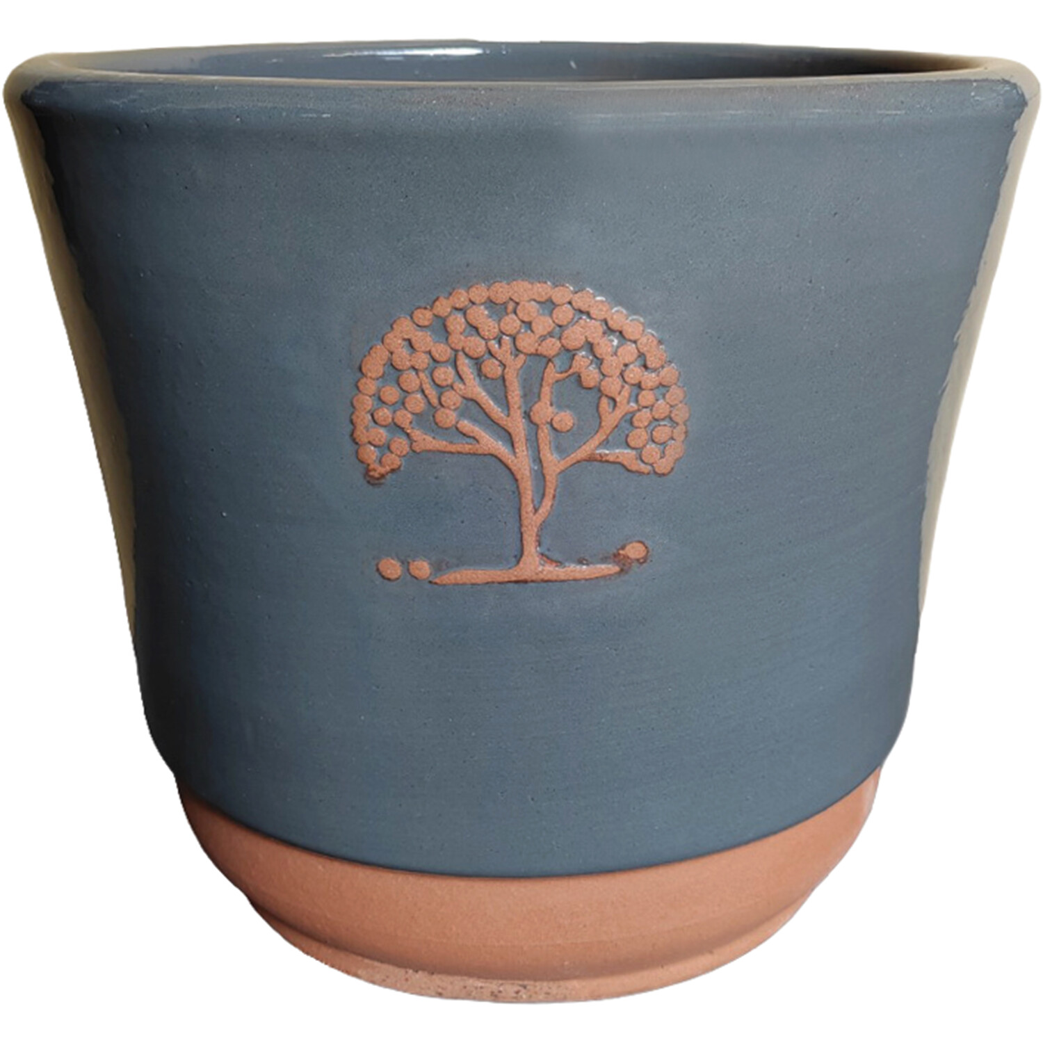 Tree Glass Pot Glazed Tree Pot