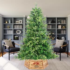 Merry Christmas Wooden Tree Skirt