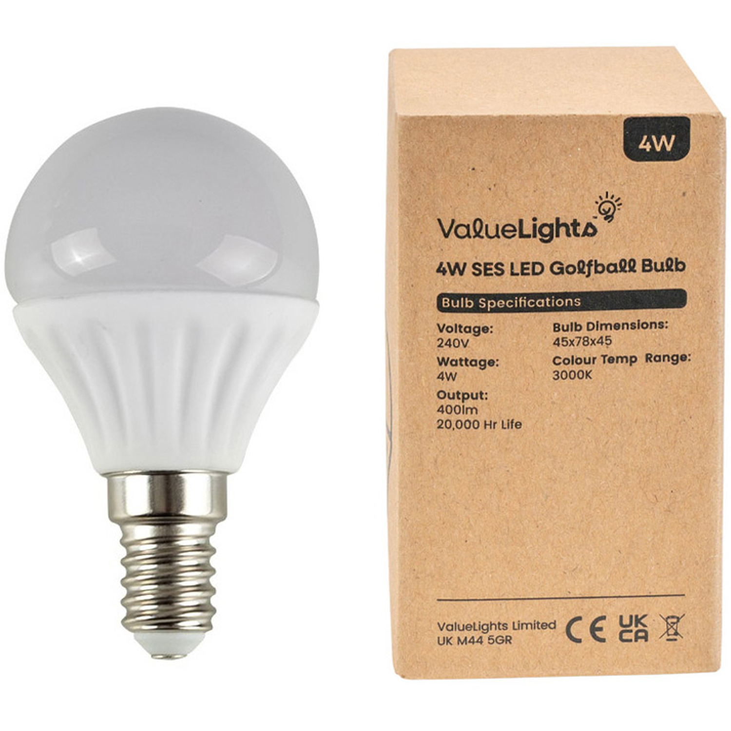 Image of 10 Pack E14 White Thermal Plastic&hellip;