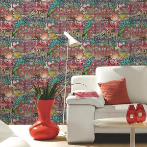 Street Art Graffiti Brick Wall Wallpaper