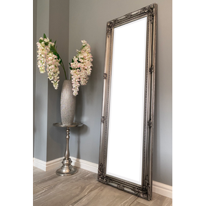 Antique Style Full Length Wall mirror - Silver Gold Black Cream White