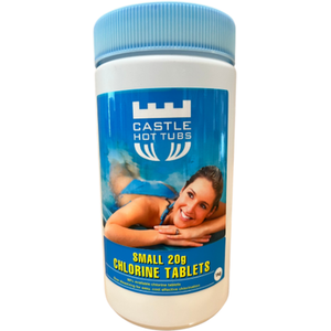 1kg Castle Hot Tubs Small ChlorineTablets - 20g