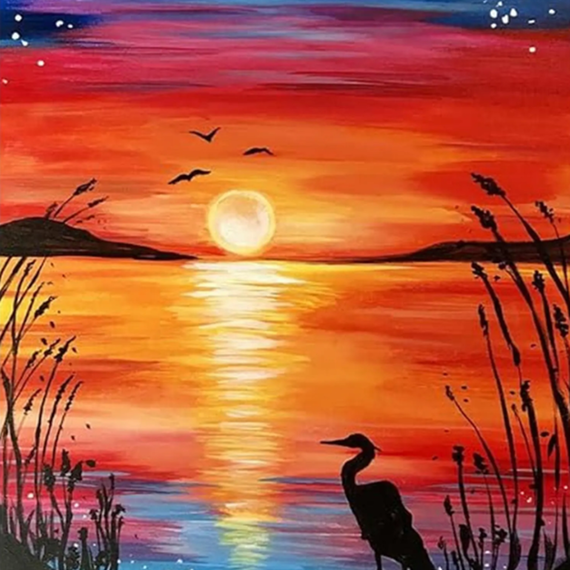 Magical Sunset Diamond Painting Kit