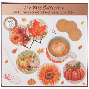 Autumn Diamond Painting Coaster Kit