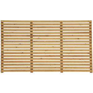 HomeScape Fence Garden Privacy Screen Solid Wood